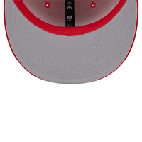 Men's New Era Red Kansas City Chiefs Leafy 9FIFTY Snapback Hat