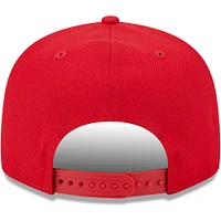 Men's New Era Red Kansas City Chiefs Main Script 9FIFTY Snapback Hat