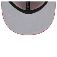 Men's New Era Red Kansas City Chiefs Main Script 9FIFTY Snapback Hat