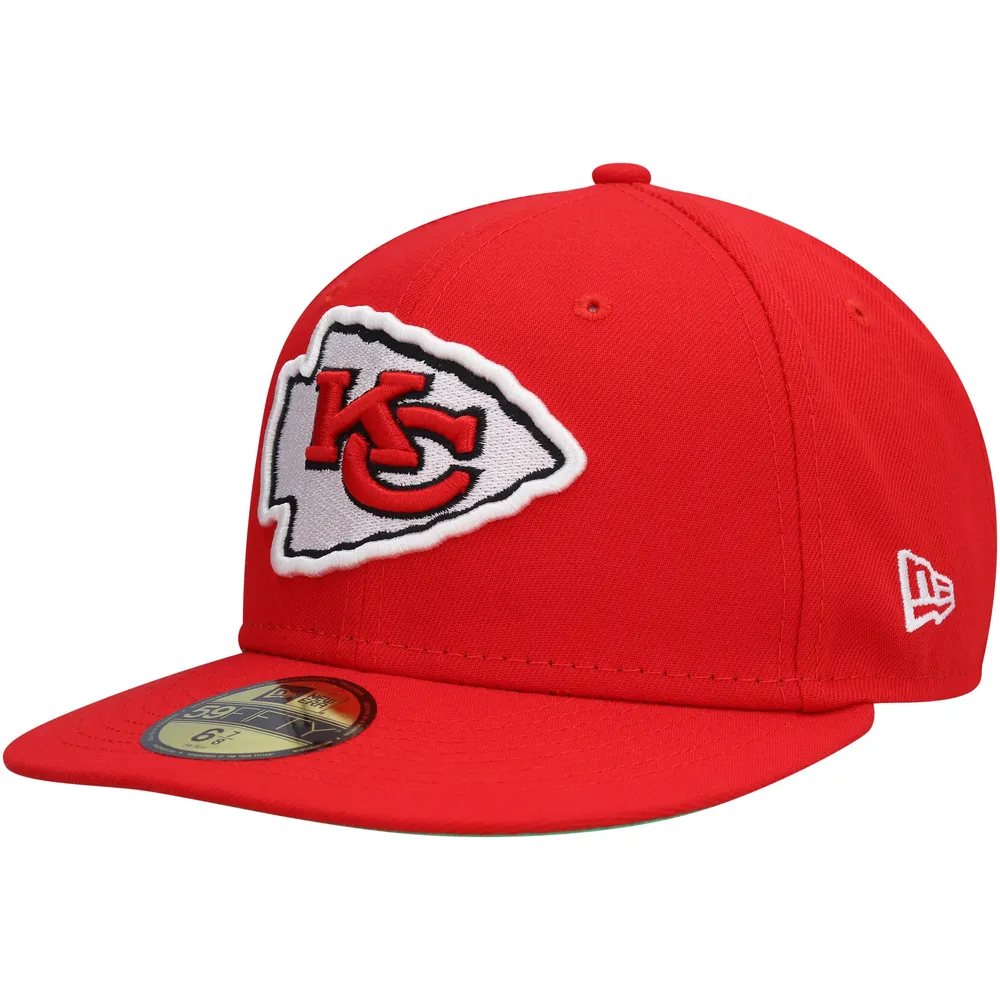 Women's New Era White/Red Kansas City Chiefs Plus Size Athletic