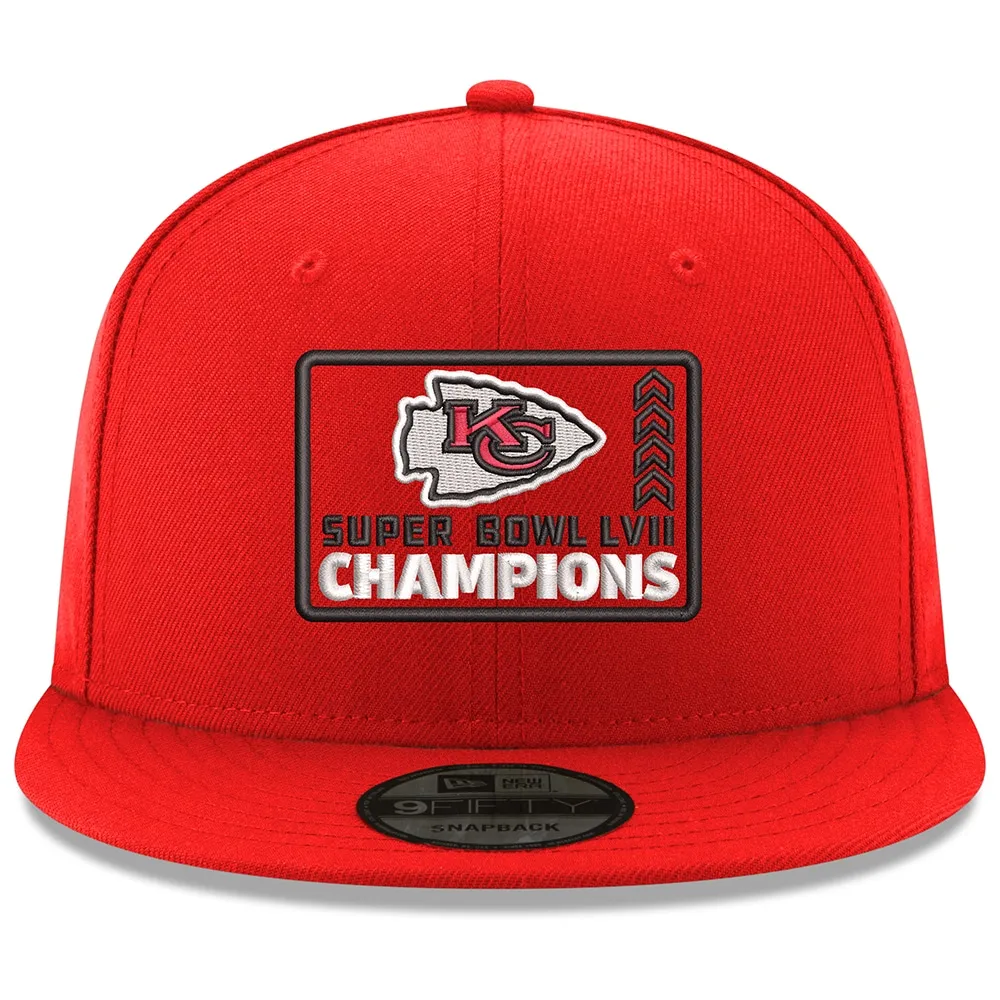 Men's Kansas City Chiefs New Era Red Super Bowl LVII Champions