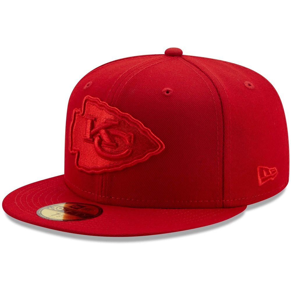 Kansas City Chiefs CROWN CHAMPS Red Fitted Hat by New Era