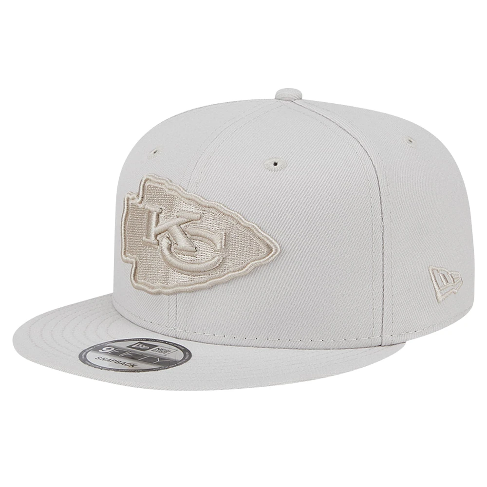 Casquette Snapback 9FIFTY New Era pour hommes des Kansas City Chiefs Color Pack