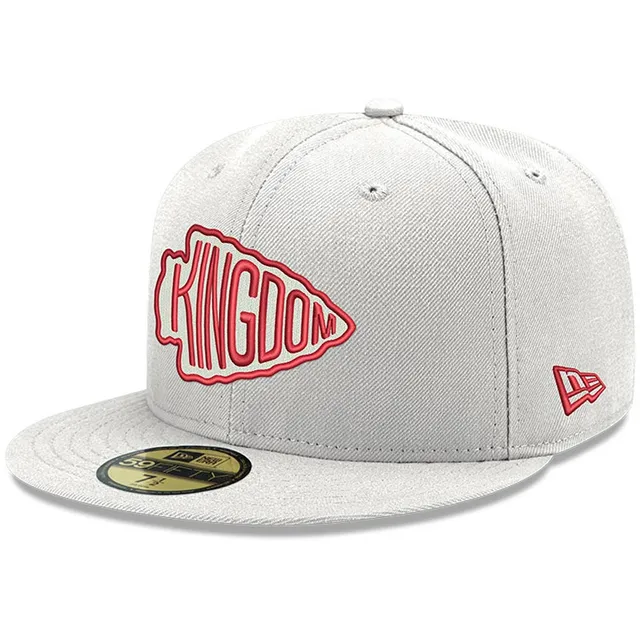 Men's New Era Cream Kansas City Chiefs Retro 59FIFTY Fitted Hat