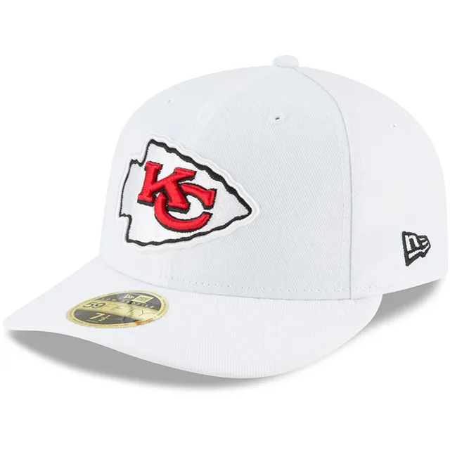 Men's New Era Cream Kansas City Chiefs Retro 59FIFTY Fitted Hat