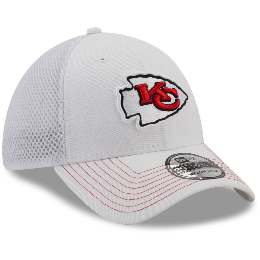 Lids Kansas City Chiefs New Era Logo 39THIRTY Flex Hat - Black