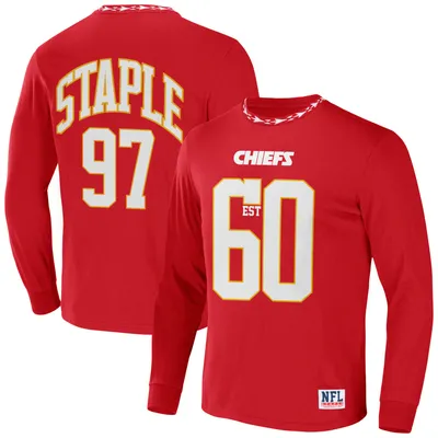 Kansas City Chiefs NFL x Staple Core Team Long Sleeve T-Shirt - Red