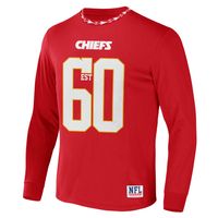 Men's NFL x Staple Red Kansas City Chiefs Core Team Long Sleeve T-Shirt