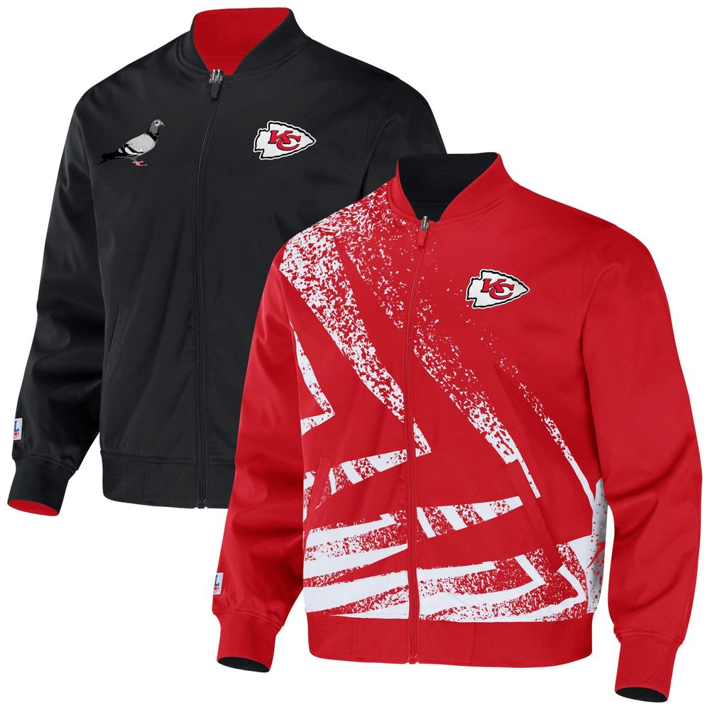 Women's JH Design Black Kansas City Chiefs Super Bowl LVII Champions  Reversible Wool Full-Zip Jacket