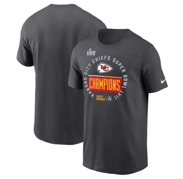 Men's Nike White Kansas City Chiefs 2022 AFC Champions Roster T-Shirt