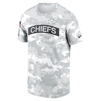 T-shirt Nike Arctic Camo Kansas City Chiefs 2024 Salute To Service Performance pour homme