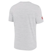 Men's Nike Ash Kansas City Chiefs Sideline Velocity Performance T-Shirt