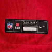 Men's Nike BJ Thompson  Red Kansas City Chiefs Game Jersey