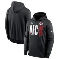 Kansas City Chiefs Nike RFLCTV Chevron Pullover Hoodie - Black