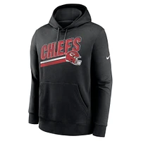 Men's Nike Black Kansas City Chiefs Club Fleece Pullover Hoodie