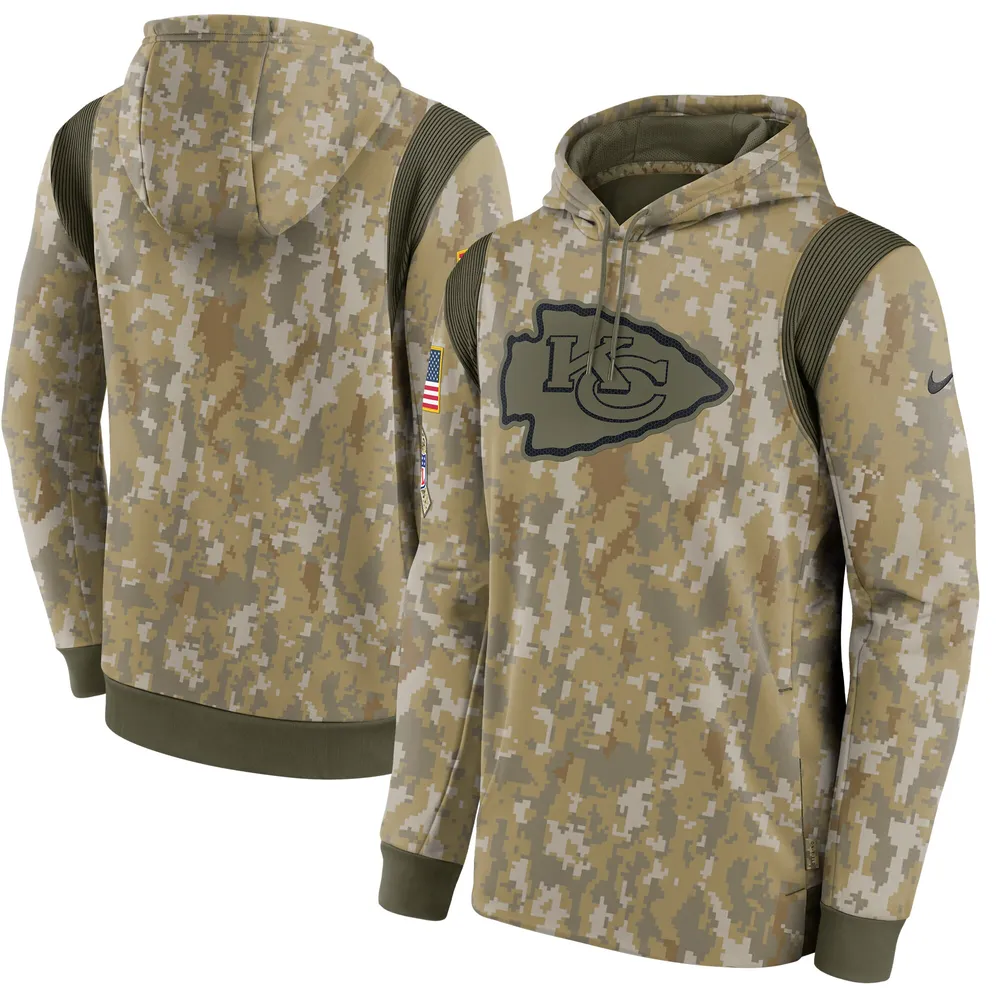 Lids Kansas City Chiefs Nike 2021 Salute To Service Therma Performance  Pullover Hoodie - Camo