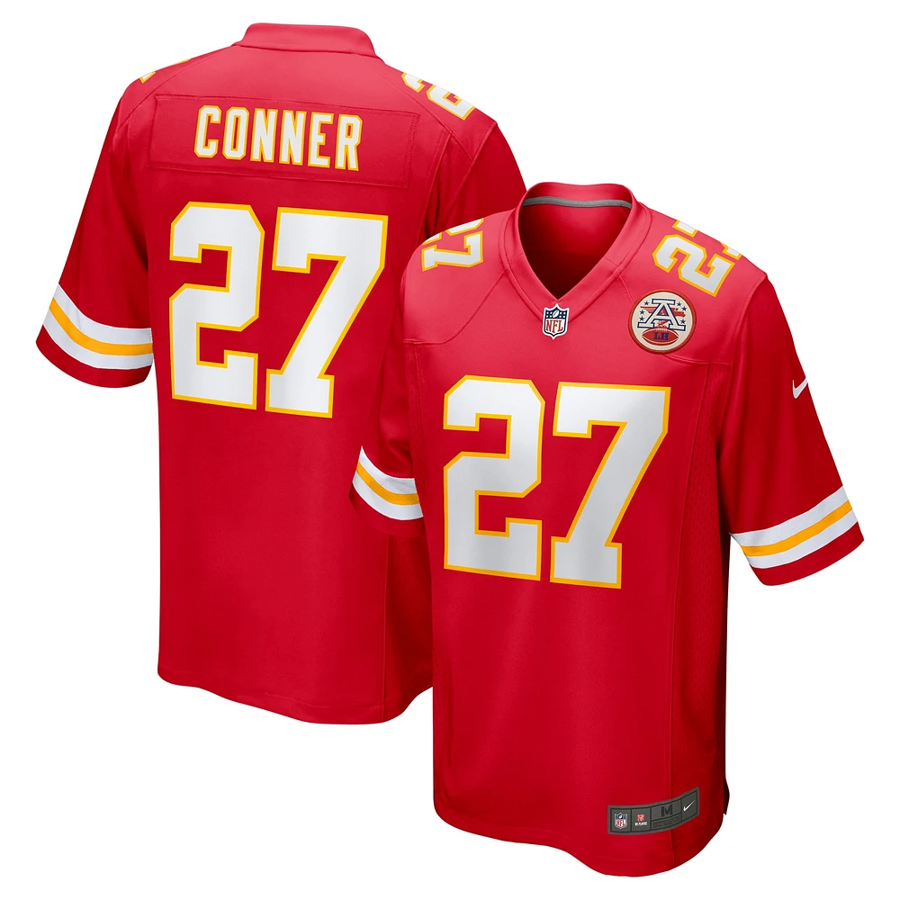 Maillot de match Nike Chamarri Conner rouge Kansas City Chiefs pour homme