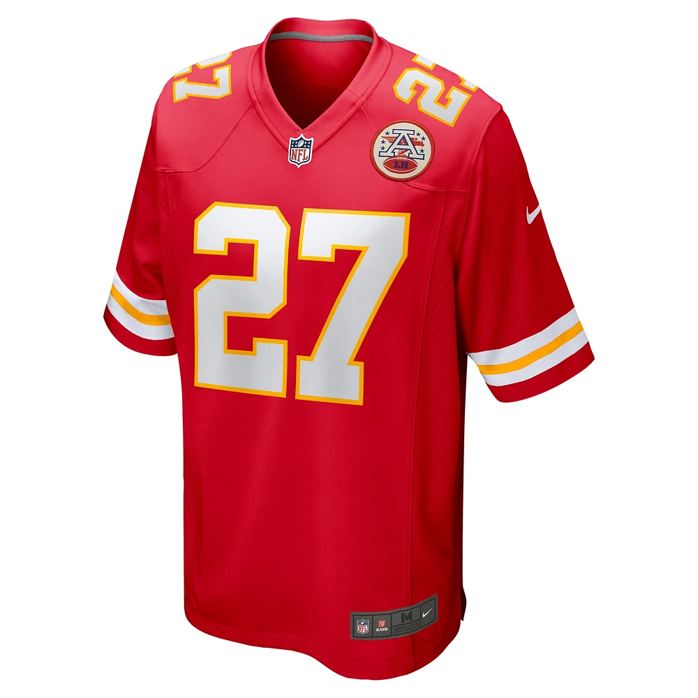 Maillot de match Nike Chamarri Conner rouge Kansas City Chiefs pour homme