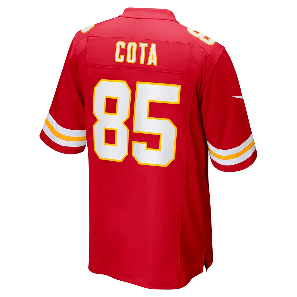 Maillot de match Nike Chase Cota des Chiefs Kansas City pour homme, rouge