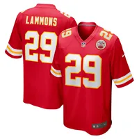 Kansas City Chiefs Nike Game Road Jersey - White - Chris Jones - Mens