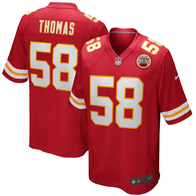 Mitchell & Ness Derrick Thomas Kansas City Chiefs Red Tie-Dye