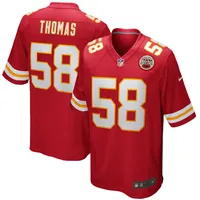 Lids Derrick Thomas Kansas City Chiefs Mitchell & Ness 1994 Split