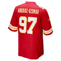 Men's Nike Felix Anudike-Uzomah Red Kansas City Chiefs  Game Jersey