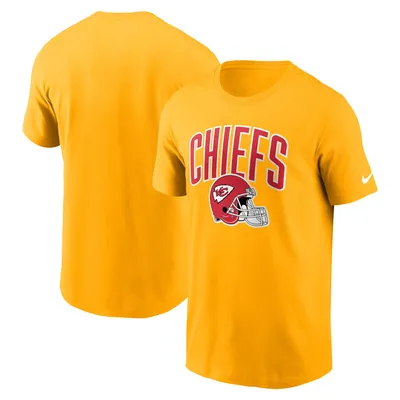 Men's Kansas City Chiefs Nike Red Essential Logo Dri-FIT Cotton T-Shirt