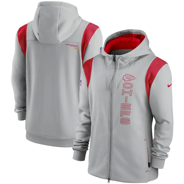 Kansas City Chiefs Nike Historic Lifestyle Full-Zip Hoodie - Heather  Charcoal