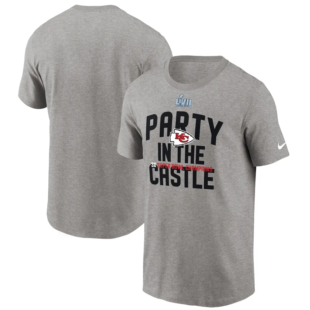 Lids Kansas City Chiefs Nike Youth Super Bowl LVII Champions Parade T-Shirt  - Heather Gray