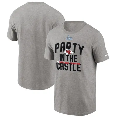 Kansas City Chiefs Nike Super Bowl LVII Champions Celebration Parade T-Shirt - Heather Gray