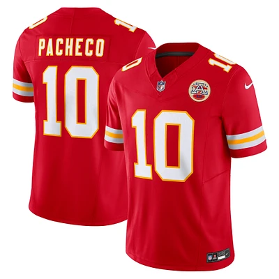 Nike Isiah Pacheco pour homme Rouge Kansas City Chiefs Vapor F.U.S.E. Maillot limité