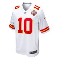 Men's Nike Isiah Pacheco White Kansas City Chiefs Away Game Player Jersey