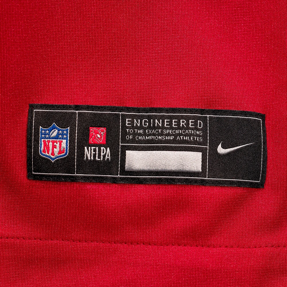 Men's Nike James Winchester Red Kansas City Chiefs Game Jersey