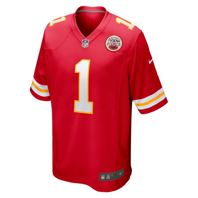 Maillot Nike Jerick McKinnon pour homme, rouge, joueur de match des Chiefs Kansas City