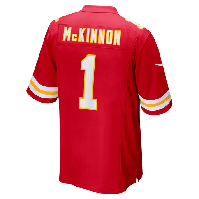 Maillot Nike Jerick McKinnon pour homme, rouge, joueur de match des Chiefs Kansas City