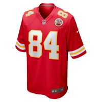 Men's Nike Justin Watson Red Kansas City Chiefs Game Player Jersey