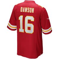 Men's Nike Len Dawson Red Kansas City Chiefs Game Retired Player Jersey