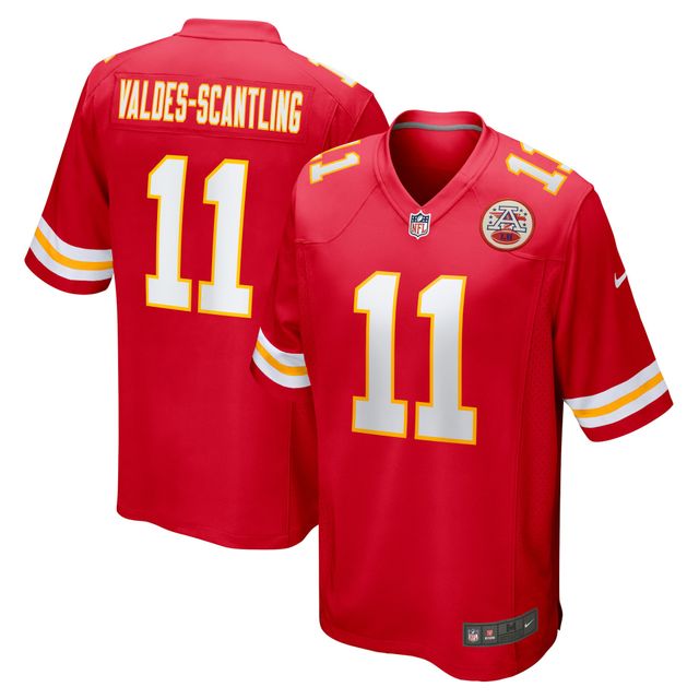Maillot de match Nike Marquez Valdes-Scantling rouge des Chiefs Kansas City pour homme