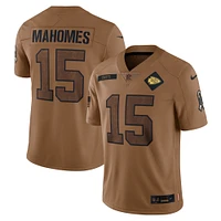 FBC CHIEF BROWN 15 PATRICK MA FA23 NFL MEN'S SALUTE TO SERVICE LIMITED PLAYER JERSEY JERMENLMC