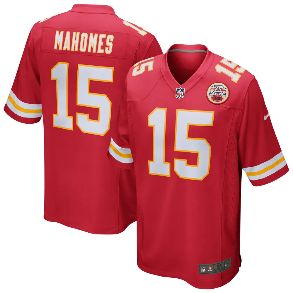 Maillot de match Nike Patrick Mahomes pour hommes, rouge, Kansas City Chiefs