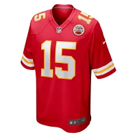 Maillot de match Nike Patrick Mahomes pour hommes, rouge, Kansas City Chiefs