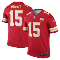 Haut Nike Patrick Mahomes rouge pour homme, joueur légendaire des Kansas City Chiefs