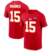 Women's Majestic Patrick Mahomes Red Kansas City Chiefs Player Name &  Number Raglan Tri-Blend 3/