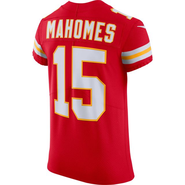 Nike Men's Nike Patrick Mahomes Red Kansas City Chiefs Vapor Elite Jersey