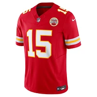 Nike Patrick Mahomes pour homme Rouge Kansas City Chiefs Vapor F.U.S.E. Maillot limité