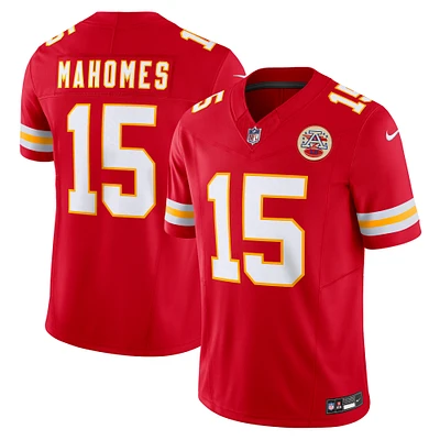 Nike Patrick Mahomes pour homme Rouge Kansas City Chiefs Vapor F.U.S.E. Maillot limité