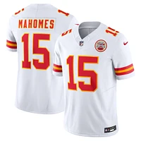 Nike Patrick Mahomes pour hommes Blanc Kansas City Chiefs Vapor F.U.S.E. Maillot limité