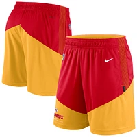 Short Nike pour homme Kansas City Chiefs Sideline Primary Lockup Performance - Rouge/Or