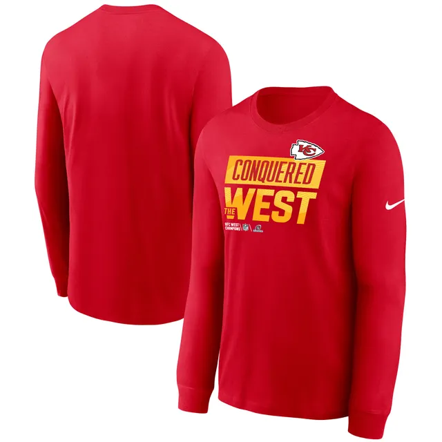 Lids Kansas City Chiefs Nike 2022 AFC Champions Locker Room Trophy  Collection Long Sleeve T-Shirt - Gray